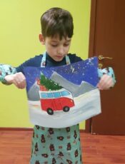 Новогодний автобус