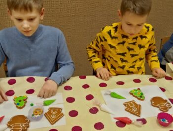 В преддверии Нового года ребята побывали на мастер-классе