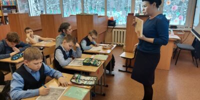 У учеников Ресурсного класса  в декабре было три внеурочных занятия по математике