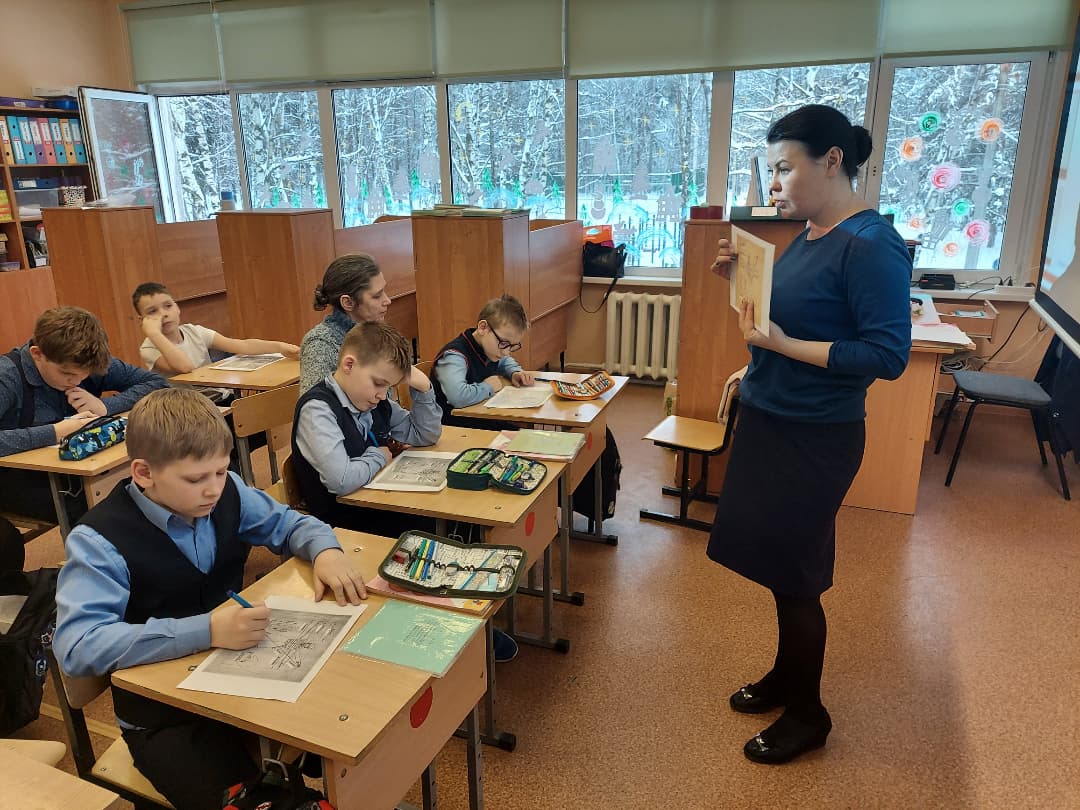 У учеников Ресурсного класса  в декабре было три внеурочных занятия по математике