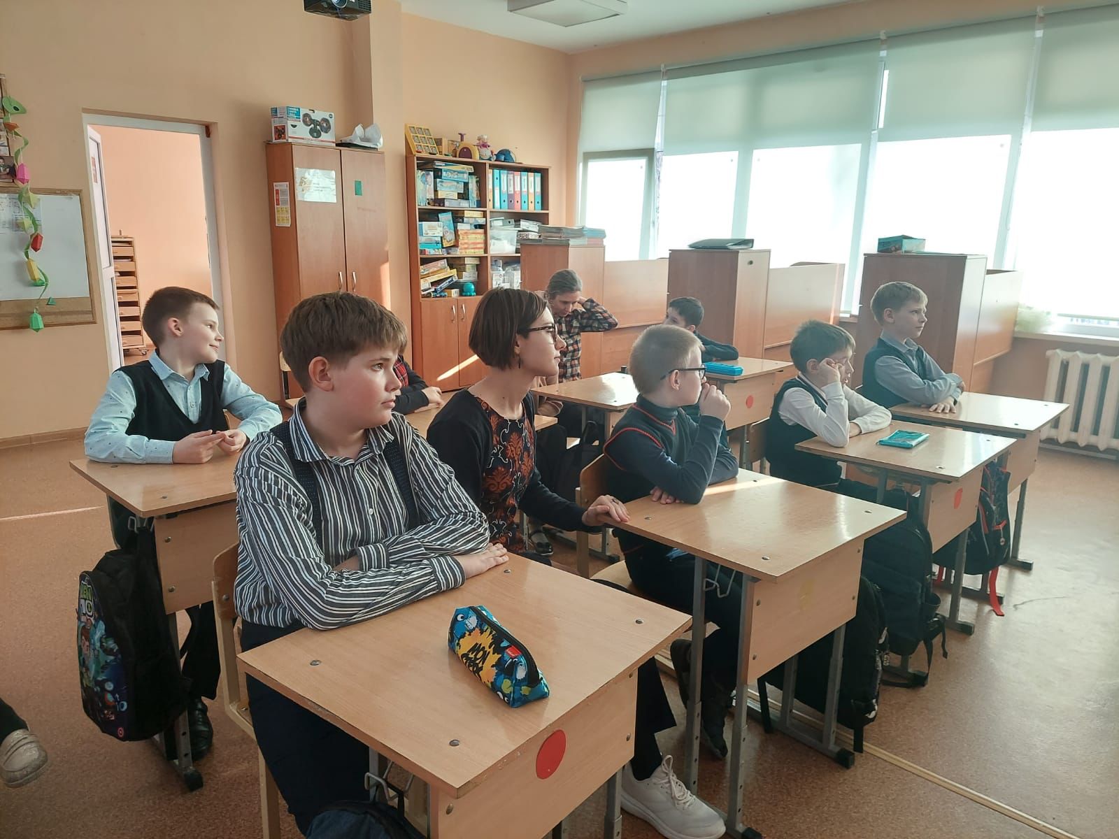 По русскому языку в феврале у учеников Ресурсного класса было два внеурочных занятия