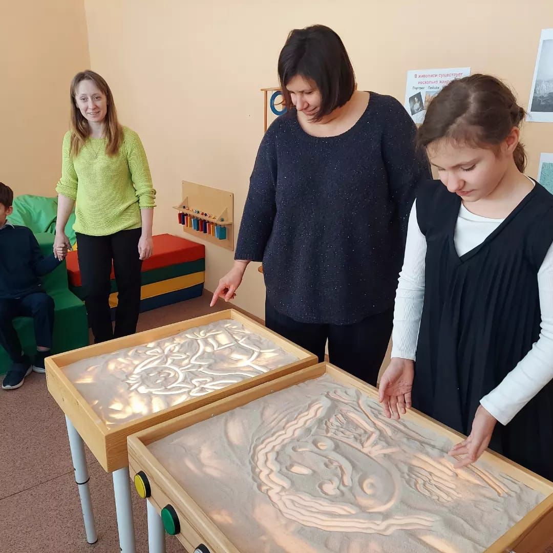 Два совместных занятия детей и родителей  прошли в марте.