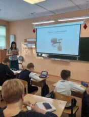 10 февраля в нашей СОШ 12 г. Королёв прошёл «День открытых уроков»