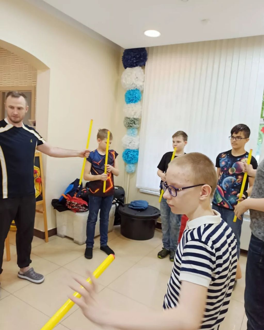 В пятницу в нашем лагере был День кинематографа