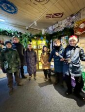 В гостях у Деда Мороза в Московской усадьбе в Кузьминках