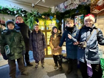 В гостях у Деда Мороза в Московской усадьбе в Кузьминках