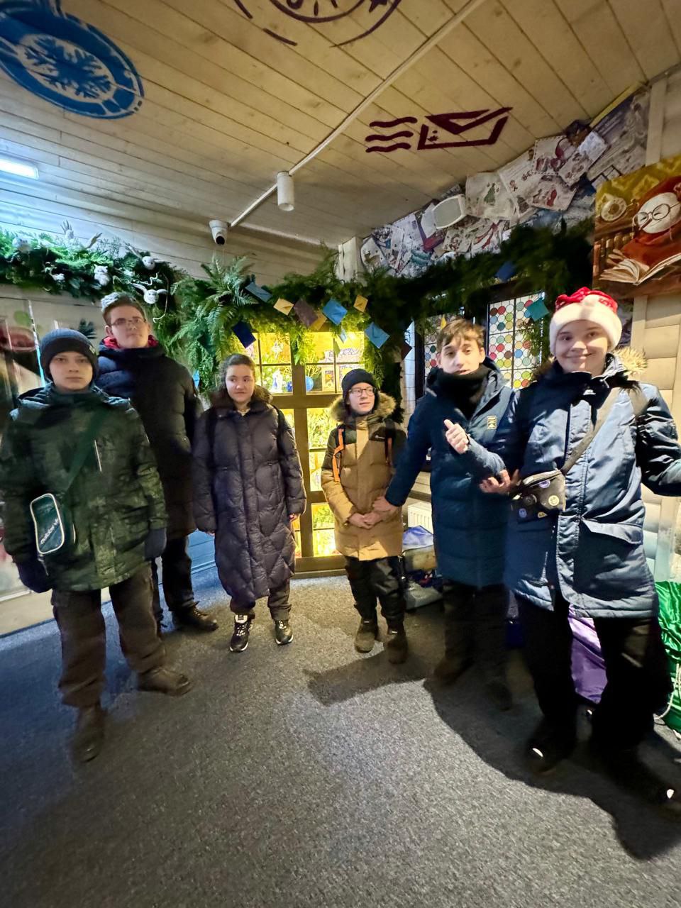 В гостях у Деда Мороза в Московской усадьбе в Кузьминках